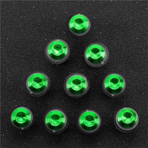 Kit de fixation M5 vis et écrous vert pour carénage CBR650R - 7