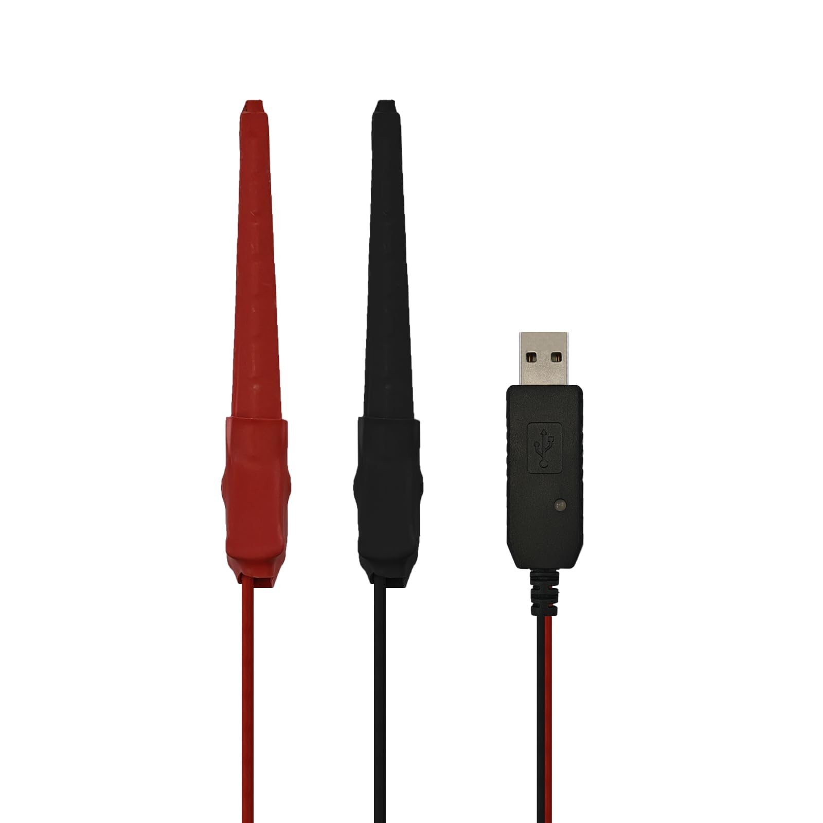 Two Way Radio USB Charger Cable 3.4V-7.4V Auto Match Voltage for Ham Radio Battery UV-5R GM-5RH UV-K6 UV-K5 Walkie Talkie Accessories