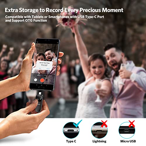 Jostart 128Gb 550Mb/S Read Ssd Solid State Flash Drive Usb 3.2, 460Mb/S Write High Speed Usb Flash Drive Thumb(Jump) Memory Stick Drive, Photo Stick For Otg Android Phone/Tablets/Laptop/Macbook/Pc,Etc #TOP4