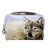 【Anwendung】 ： In der Kosmetiktasche können Sie täglich Make-up-Pinsel, Lippenstifte, Sonnenschutzmittel, Wimpernzangen, Kompakte, Nagellack, Münzen, Bargeld, Mobiltelefone, Schlüssel, Bankkarten und andere Gegenstände transportieren