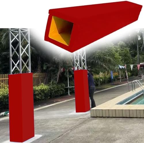 Heavy Duty Universal Anti-Collision Padding for Square Basketball Poles, Post Protection Wrap Around Pad for Gym, School, Community - Green, 19x19cm (7.5x7.5in)