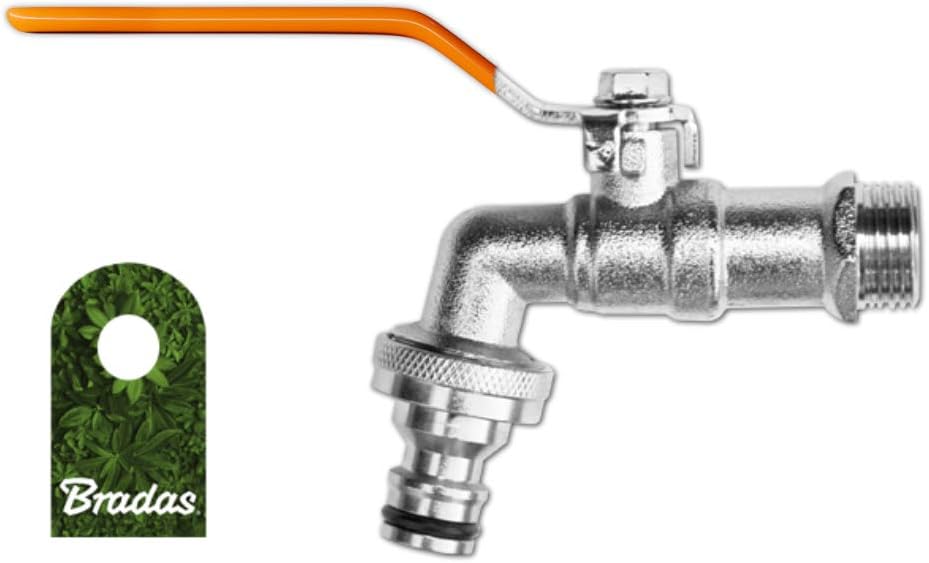 Outlet Valve with Ball Valve, Male Thread 1/2 Inch