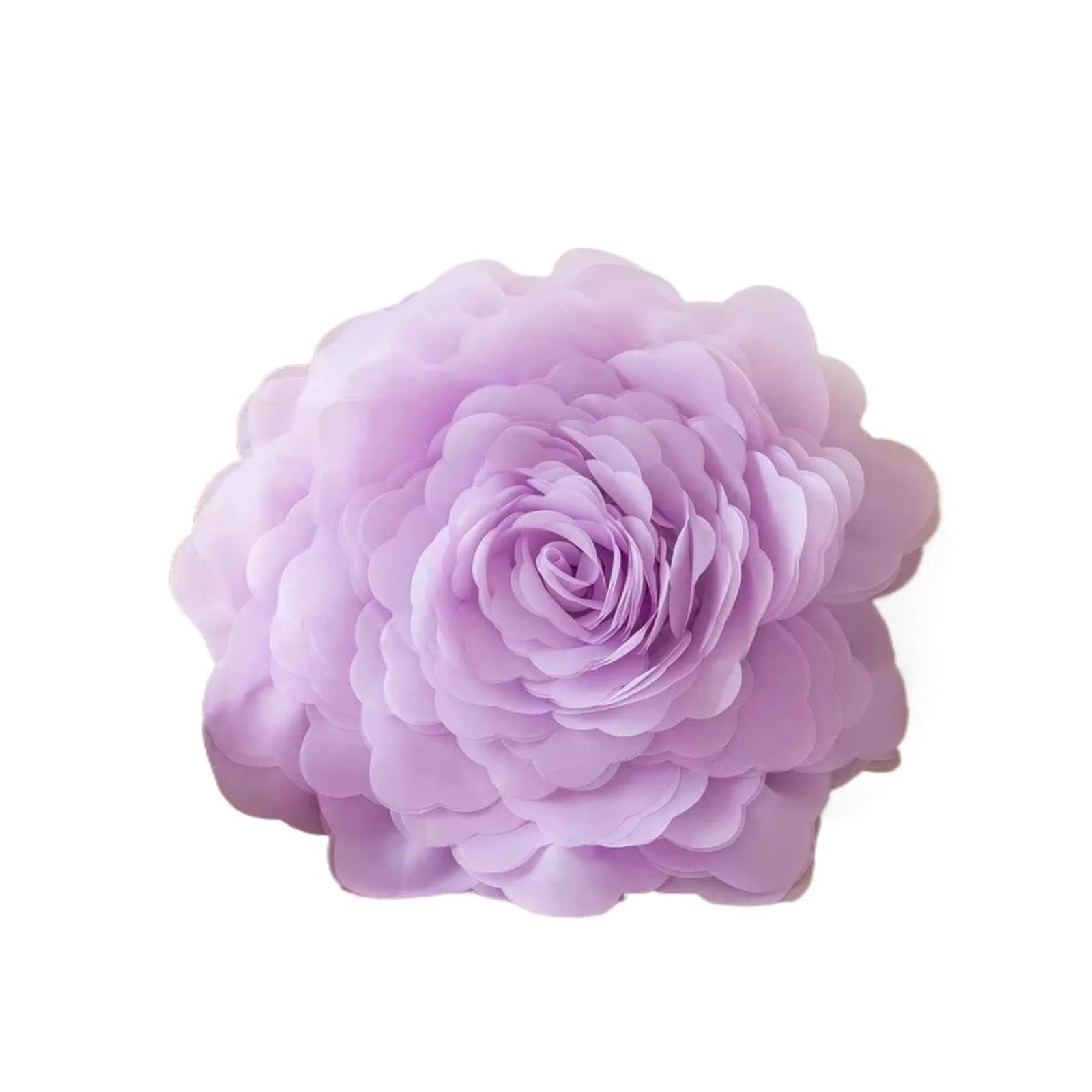 LCKKJHG Decorative Throw Pillow Covers Square Cover For Couch Office Home Decor Flower Round Pillows(Purple-E)