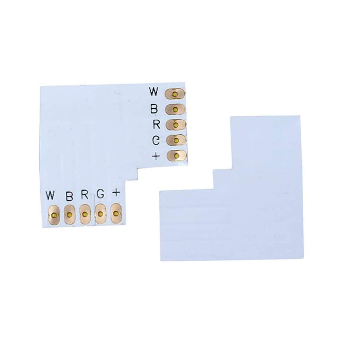 RGBW LED Clip "T" Verbinder Für 12mm RGBW LED Streifen 17x5mm