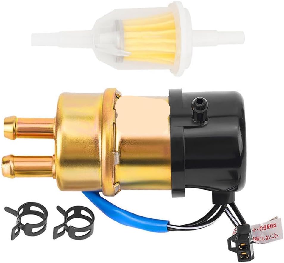 Motorcycle Engine Fuel Pump 12V Compatible With Automotive Motorcycle Parts ACE 750 VT750CD Deluxe VT750C Black VT750CD Deluxe Black Aero 1100 VT1100