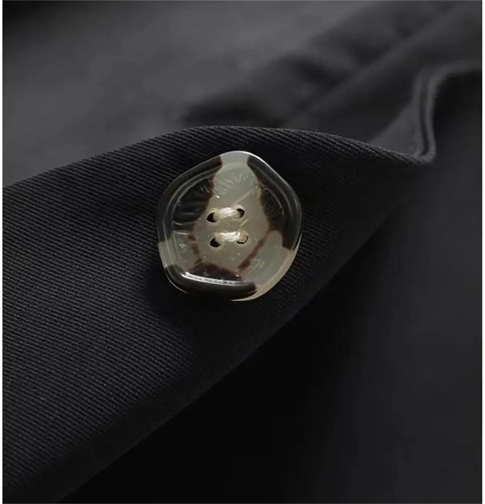 Women's Black Vest Single Button V Neck Sleeveless Office Cropped Length Daily Wear Suit Vests