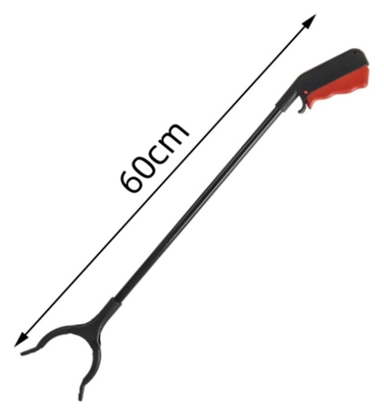 Pinza Recoge Objetos, Pinzas Extensibles, Recogedor de basura multifuncional, herramienta de agarre, larga y práctica, ayuda for la movilidad, herramienta de asistencia for alcanzar(60cm)