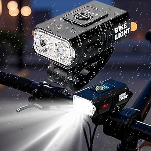 XIGUANFAVOR Bike Headlight, Bike Lights for Night Riding,