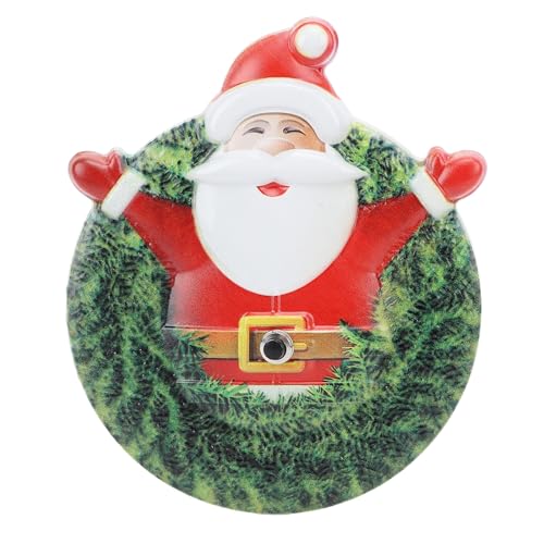 Carillon de porte du Père Noël et sonnette décorative de Noël