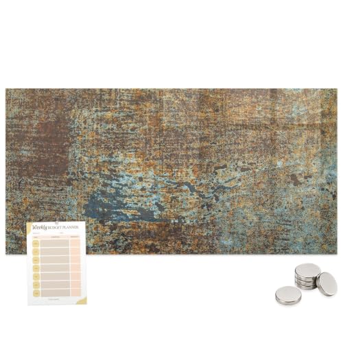 Tablero imantado de cristal templado 100x70 perfecto para organizar la oficina moderna