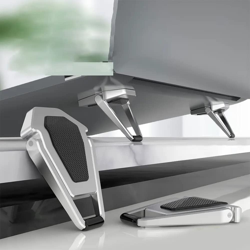 REZNOR Ultra-Compact Foldable Laptop Stand: Your Portable Workspace Companion (Black) (B0C416H4BW) Amazon Price History, Amazon Price Tracker