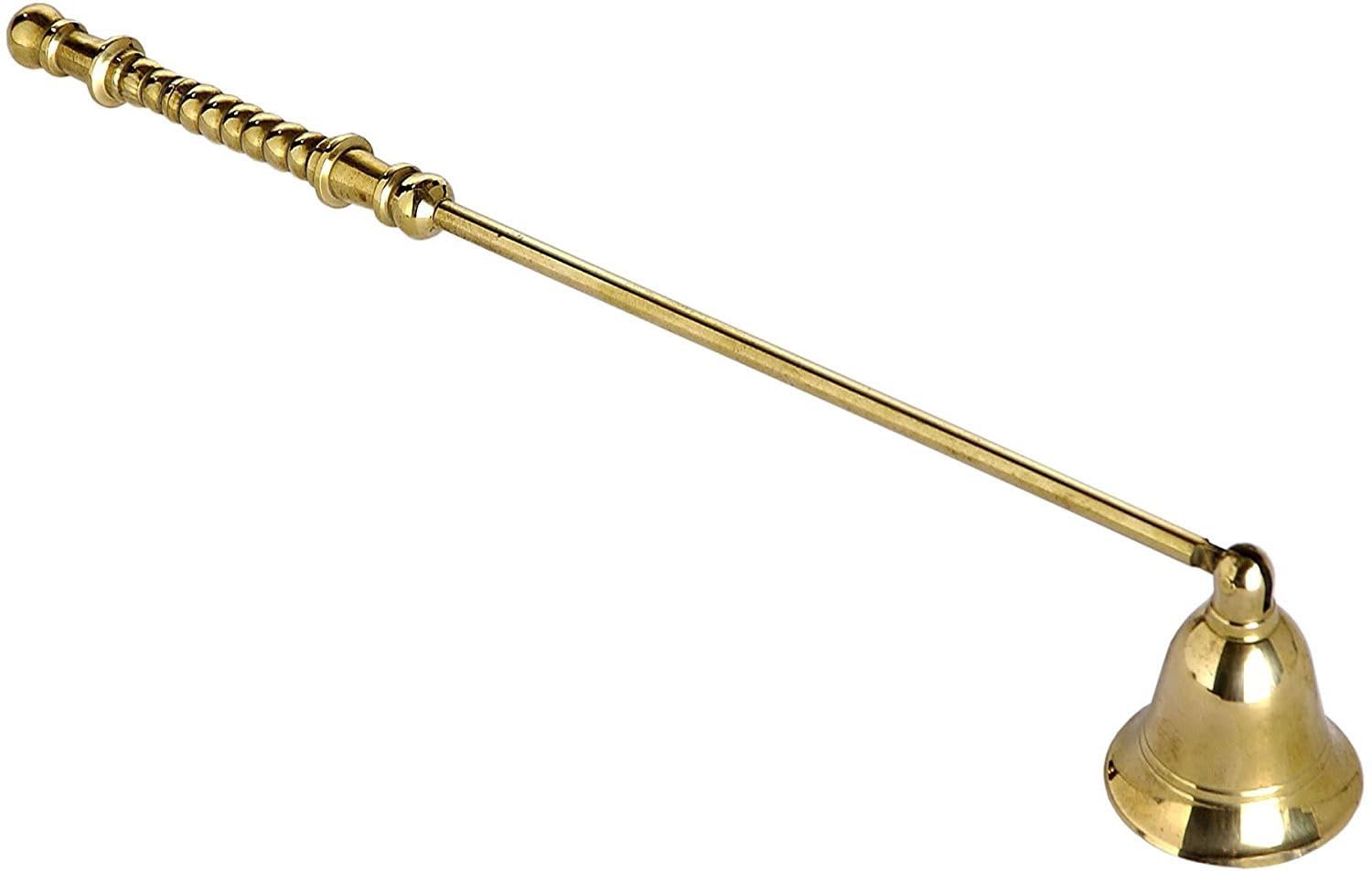 Skywalk Hand Crafted Metal Brass Candle Snuffer, Collectible Art, Perfect for Home Decoration and Gifting Standard Multicolour
