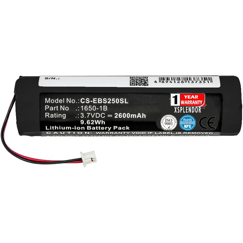 XSPLENDOR XPS Replacement Battery for Eschenbach SmartLux, SmartLux 2.5 PN 1650-1B