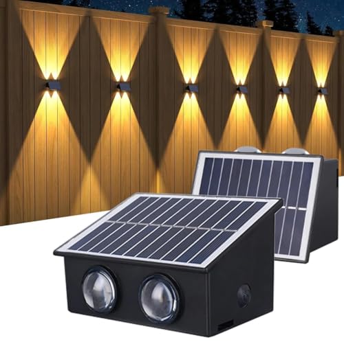 kh Solar Outdoor Up & Down Decorative Wall Light