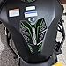 For Z900 Z900SE Z 900 SE 2025 Anti slip carbon fiber texture bottom rubber side fuel tank sticker, fuel tank pad, fuel tank knee pad z900 z900se 2019-2025 motorcycle accessories (Green)