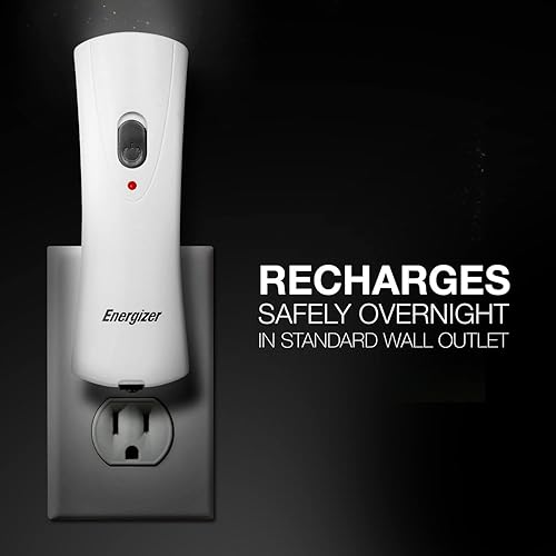 Miniatura 4 de ENERGIZER - Linterna LED de emergencia recargable compacta, puede enchufarse, linterna portátil recargable, para cortes de luz, ideal para