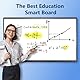 YIXZSWD Smartboard, 65 Zoll Interaktives Whiteboard 4K UHD Touchscreen, Android 13, 8+128 GB, für Klassenzimmer & Büro, WiFi, Bluetooth, HDMI, Kamera, Mikrofon inkl.Wandhalterung