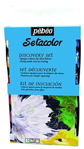 Pébéo 754406 Setacolor Découverte - Set di Colori