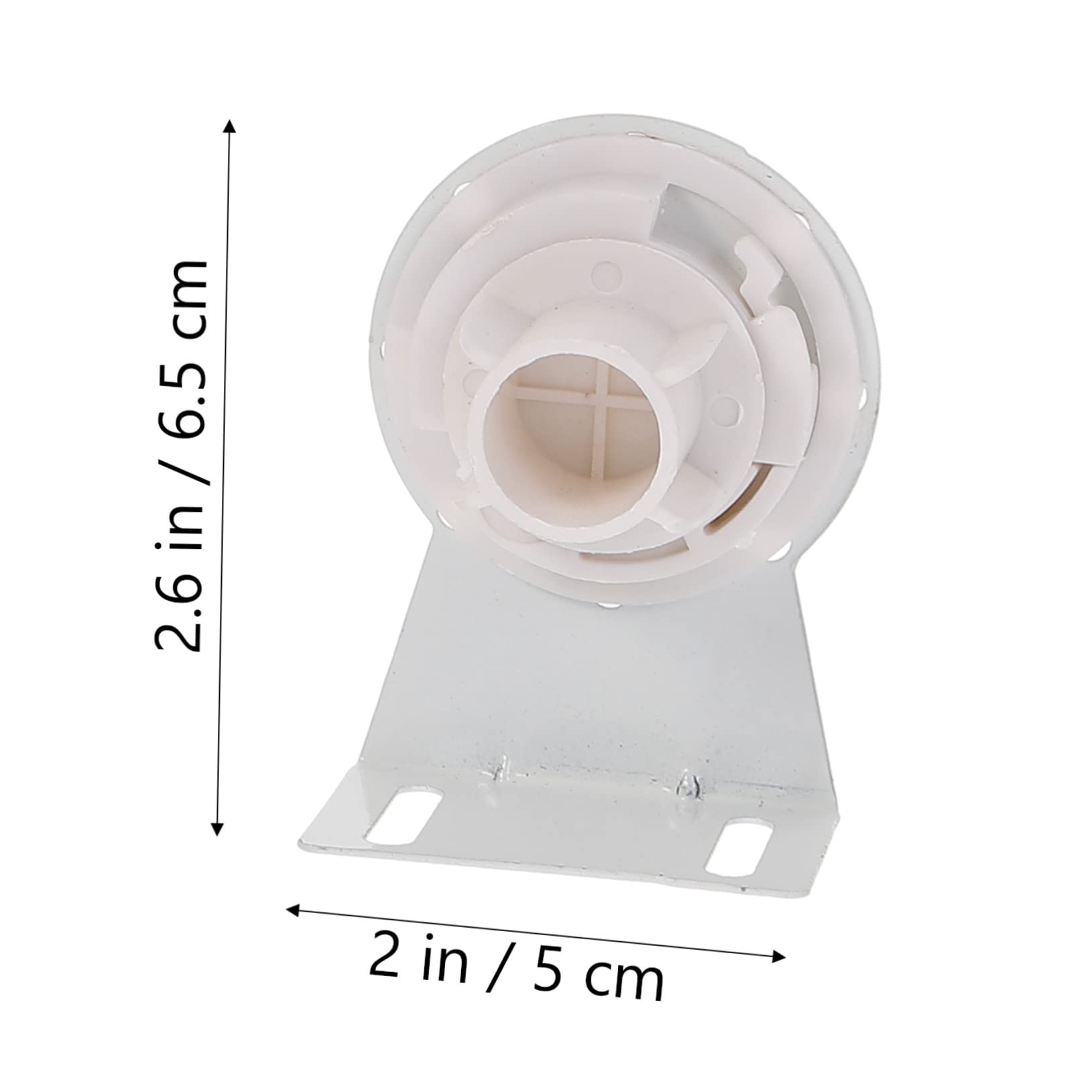 CORHAD 4 Sets Roller Blind Connector Kits Roller Shades Clutch Parts Curtain Accessories for Easy Installation for Living Bedroom Office Windows