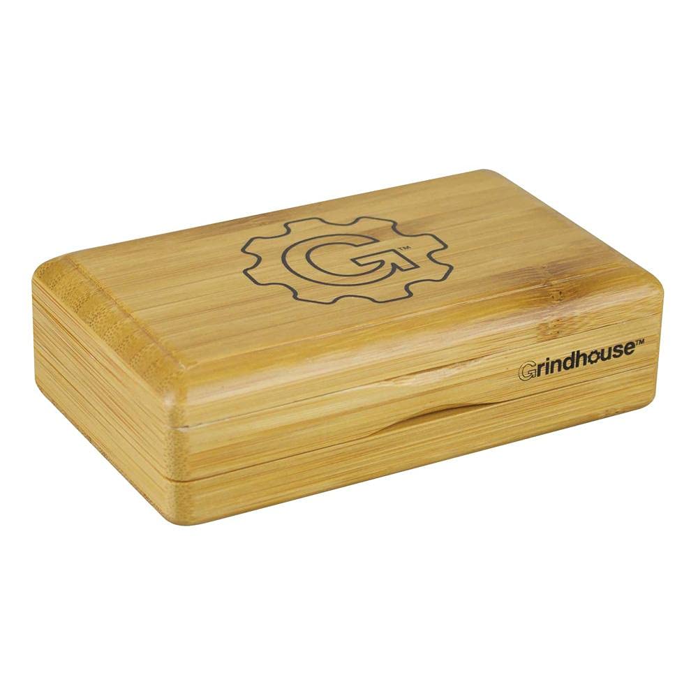 Grindhouse Bamboo Pollen Sifter Box Assorted Sizes (Medium (4" x 6.5