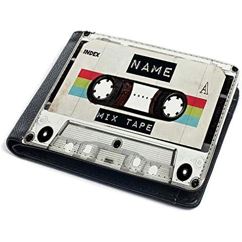 Personalised Retro Mix Tape Wallet for Men Cover