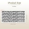 2080 Pieces Letter Stickers, 1/2 Inch Self-Adhesive Vinyl Alphabet Stickers Waterproof Stick On Letters Name Stickers for Water Bottles Mailbox Scrabooking Doors Signs Cars Trucks - Black, 10 Sheets #1