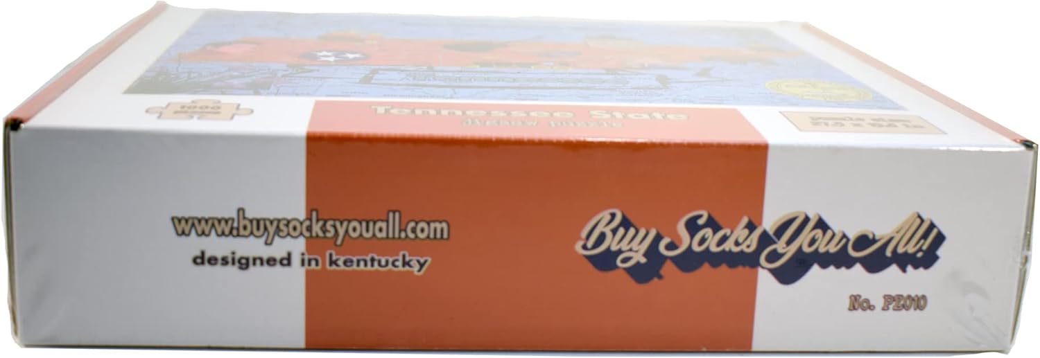 Tennessee The Volunteer State 1000 Piece Jigsaw Puzzle