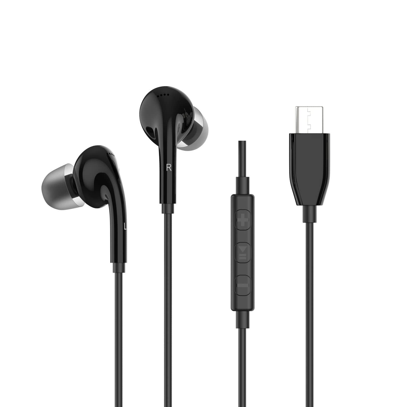 Amazon.com: YYSEE USB C Headphones Wired Type c Earbuds with