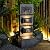 SERSERBILHOME 34.84” Water Fountain Outdoor LED Lights and Pump Water Fountains Indoor Floor-Standing Waterfall Outdoor Fountain for Garden Porch,Deck, House, Office Art Décor