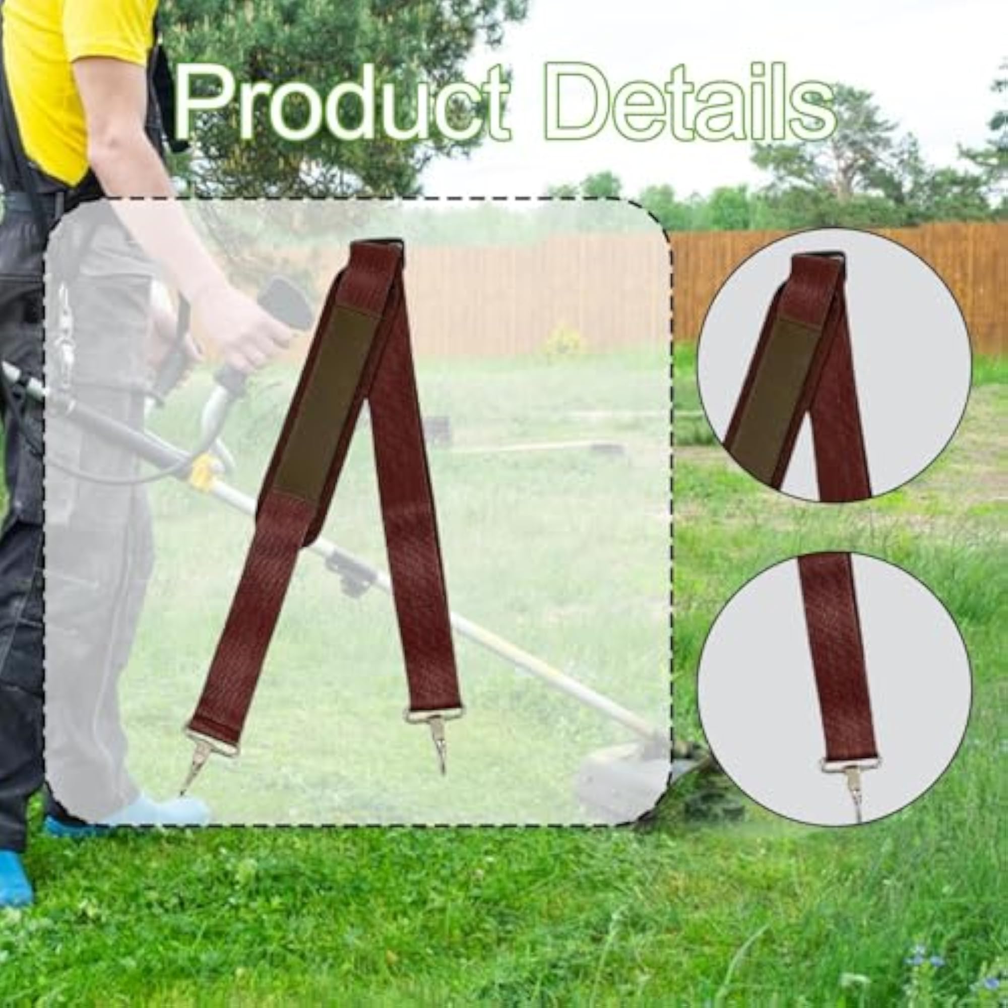 Portable Grass Trimmer Harness Shoulder Strap