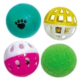 Pet Supply Imports - Ball Assortment 4-Pack Cat Toy