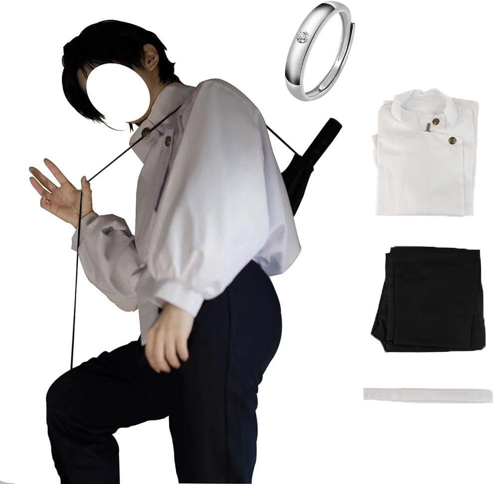 ETEBASOkkotsu Yuta Costume Cosplay Yuta Uniform Suit Ring Outfit Full Set