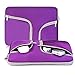 egiant Laptop Sleeve 14-15.4 inch, Water-Resistant Protective Notebook Case Bag Compatible Mac Pro 15 Retina/Mac Pro Touch Bar A1707/Stream 14/Chromebook 14,Computer Notebook Carrying Case-Purple