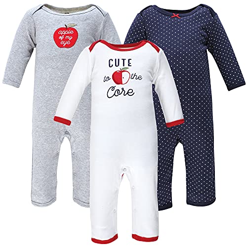 Image of Hudson Baby Baby Cotton Union Suit, 3 Pack