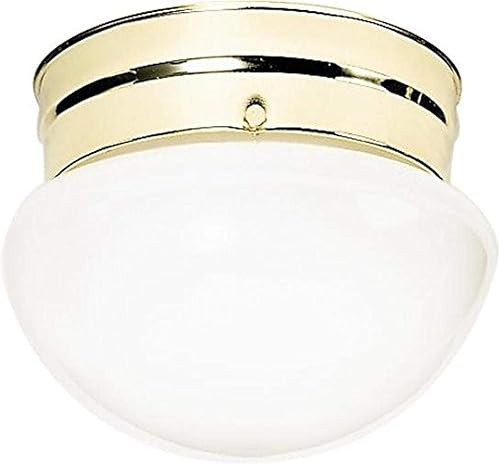 Miniatura 10 de NUVO SF76673 Dos montaje empotrado de hongo ligero, bronce viejovidrio de alabastro