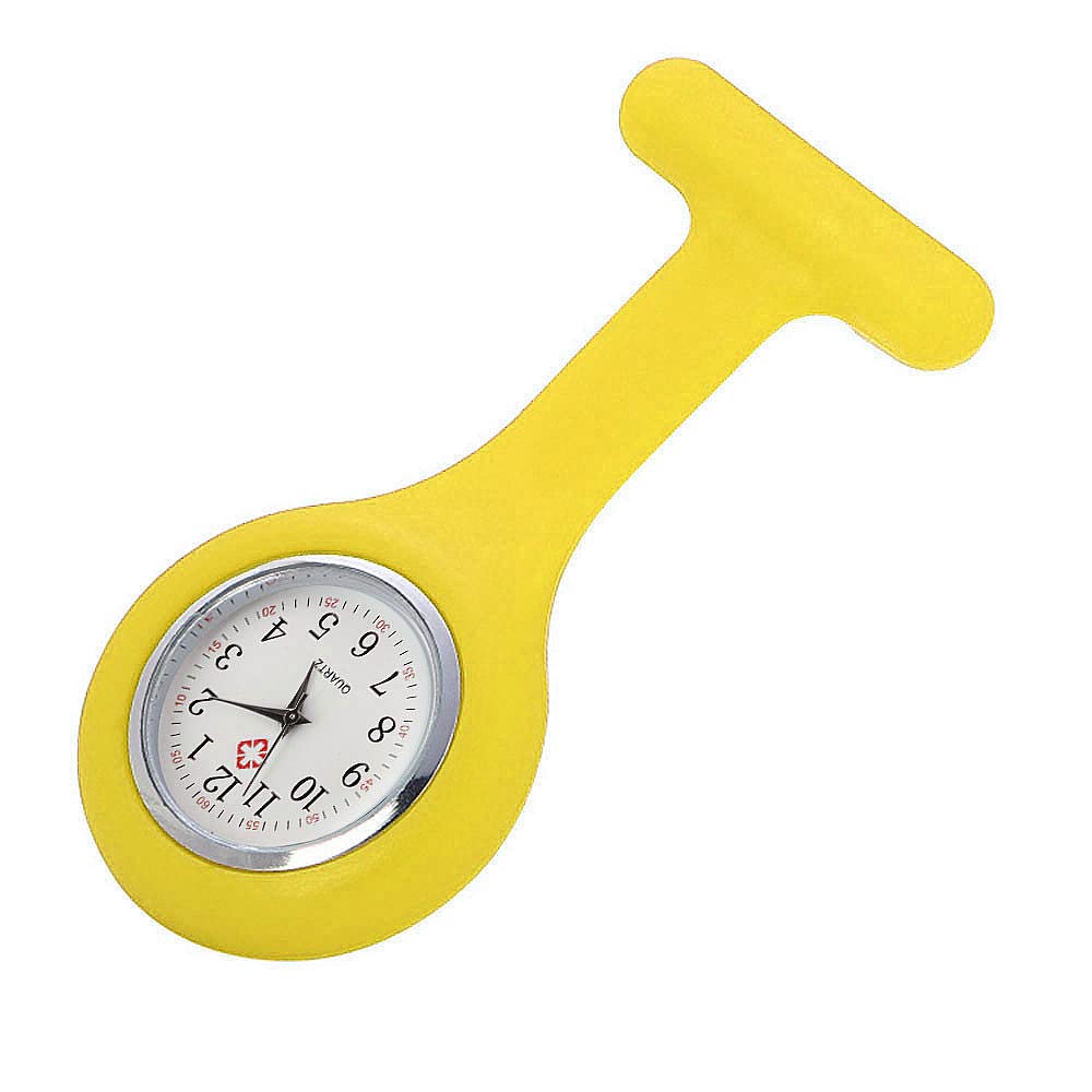 MONTRE A GOUSSET,5--Montres'infirmière Pour Femmes, En Silicone, Style