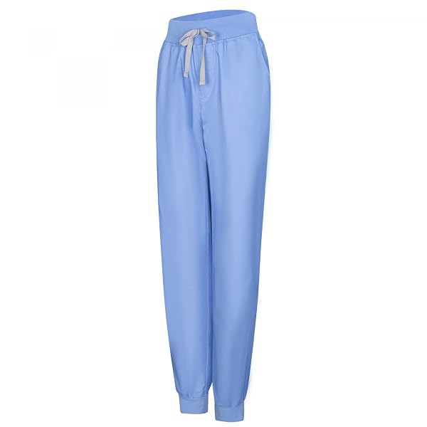 MISEMIYA - Pantaloni Sanitari Unisex - Divise MEDICHE Divise SANITARIE Pantaloni da Lavoro - 8316 - Medium, Cielo Blu