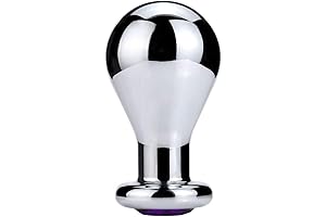 Suitable Stainless Steel Anal Plug: Versatile Sex Toy for Men and Women