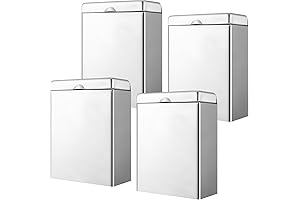 4 Pcs Sanitary Napkin Receptacle: Discreet Waste Management for Feminine Hygiene
