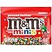 M&M'S MINIS Peanut Butter Colorful Milk Chocolate Football Tailgating NFL Super Bowl Candy, Sharing Size, 8.6 Oz Candy Bag
