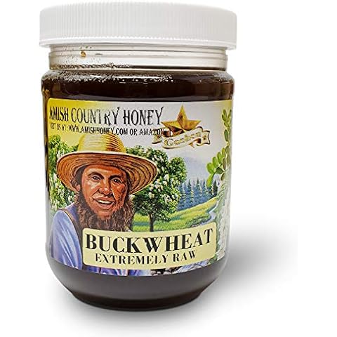 Goshen Amish Country Honey Extremely Raw Buckwheat Honey 100% Natural Honey Unfiltered | 454 G Cover