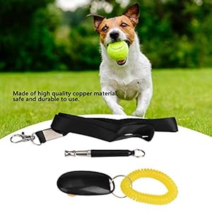 Yosoo Dog Training Whistle 3pcs Dog Training Whistle + Pet Training Clicker + Free Lanyard  Cucciolini Doodles Yosoo dog training whistle 3pcs dog training whistle + pet training clicker + free lanyard   cucciolini doodles