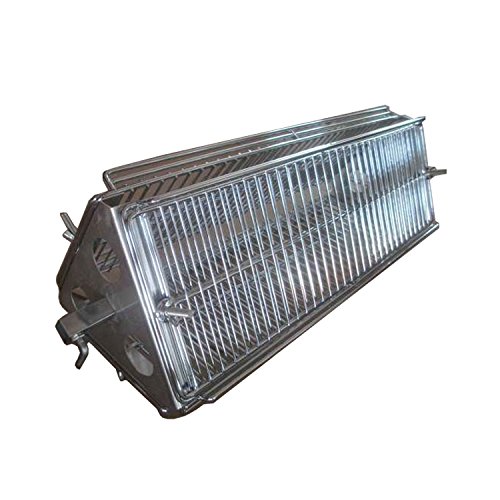 KuKoo Cestello per Girarrosto acciaio inox Attacco a triangolo 82