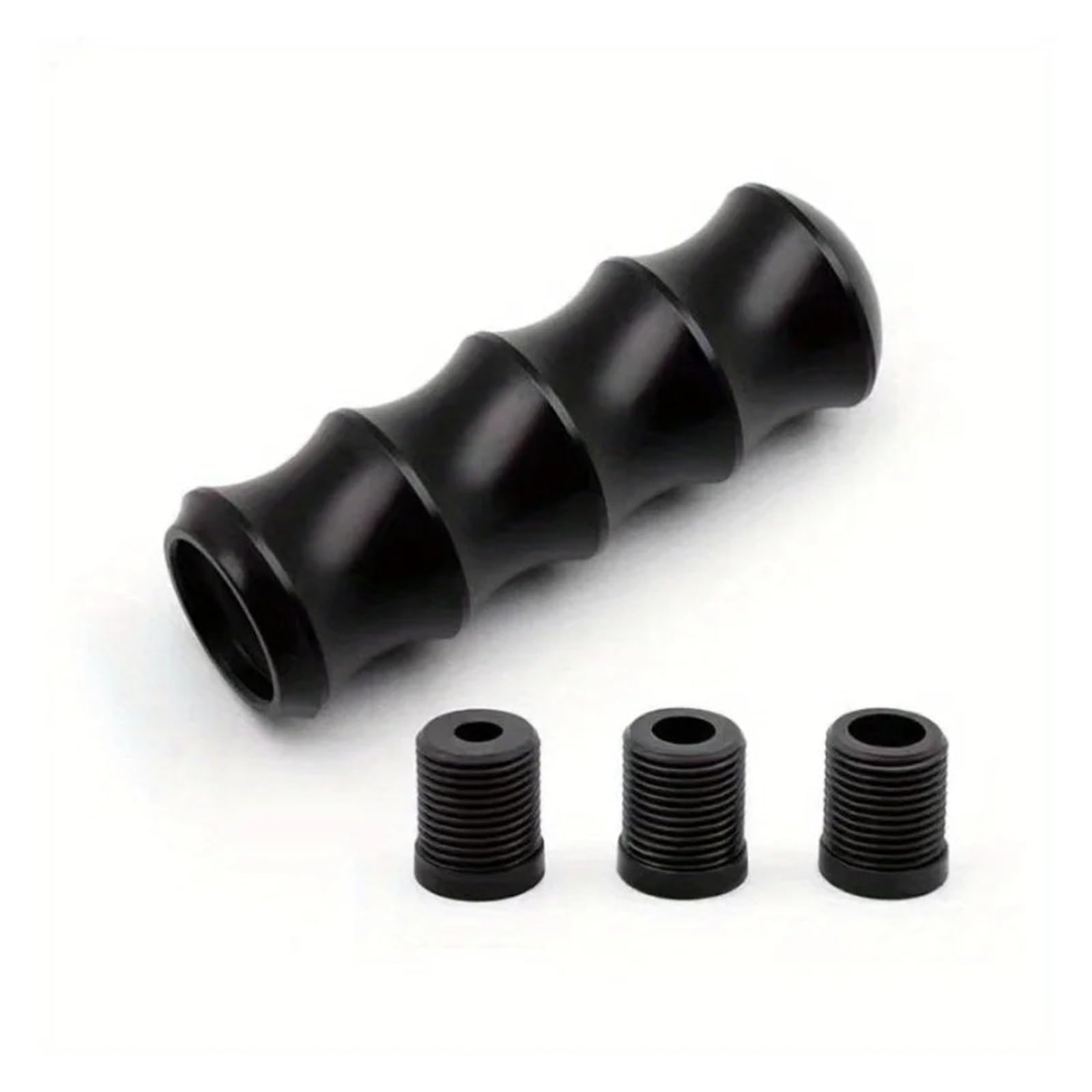 Jxewmtmc Black Gear Knob Head Universal Car Stick Shifter Knobs Aluminum Alloy Gear Stick Shift Cover(Black)