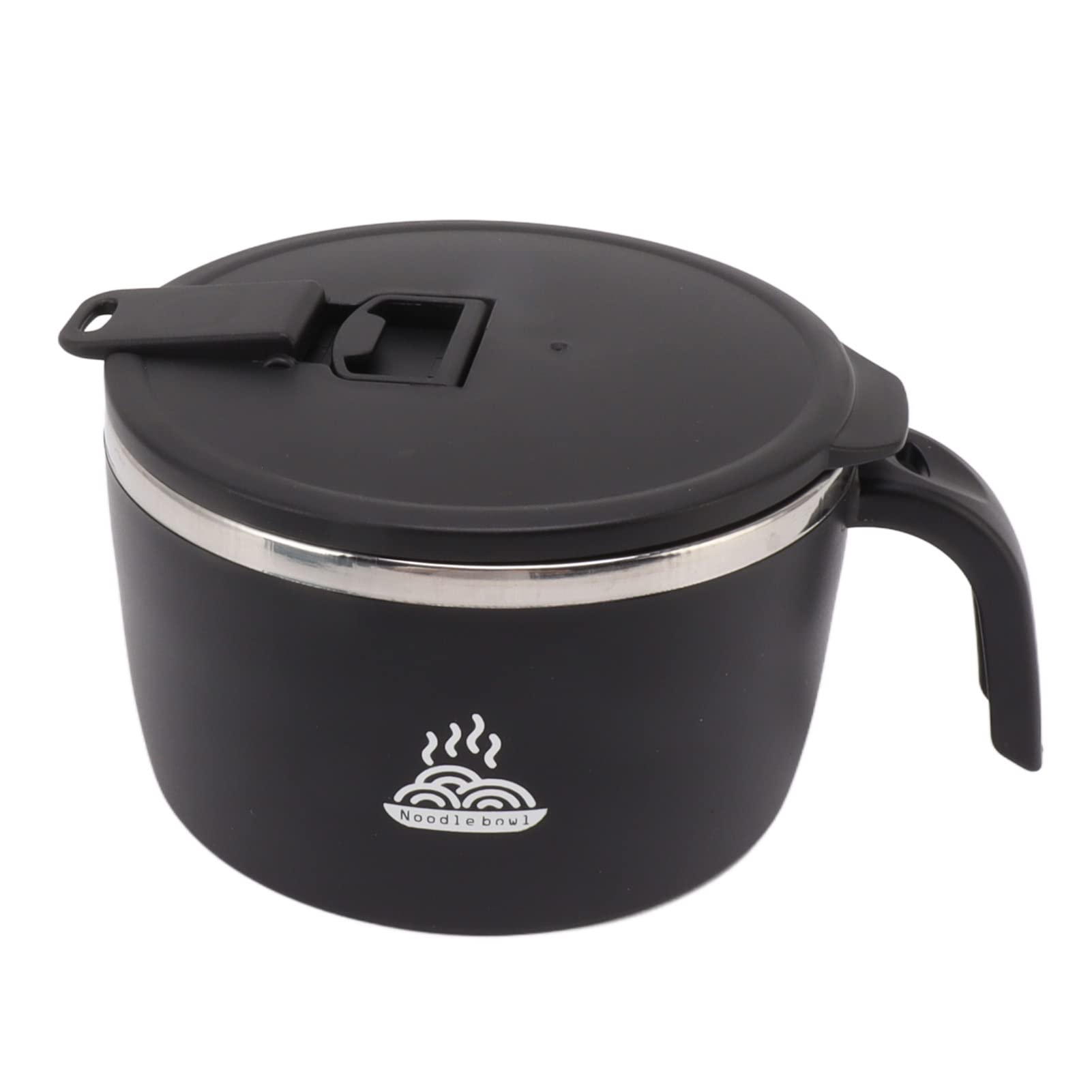 Stainless Steel Instant Noodle Bowl W Draining Hole Sealing Lid 10 thumbnail image