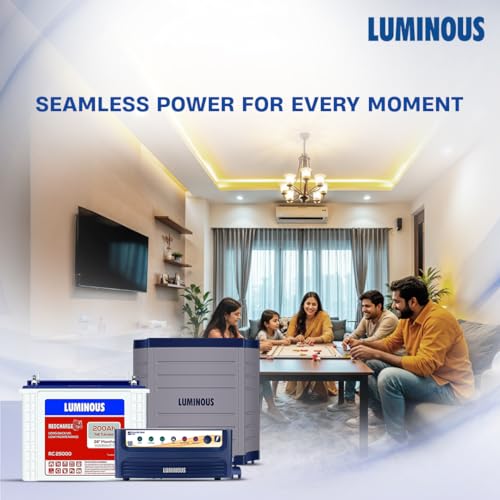 Add Luminous Power Sine 1100 Inverter & RC 25000 Battery Combo - Image 6