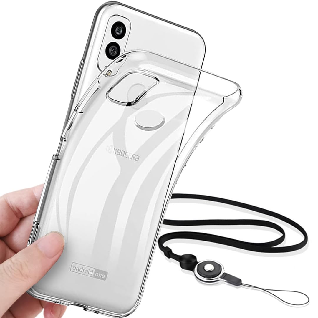 Amazon | 【ストラップ 三本付き】 京セラ あんしんスマホ KY-51B