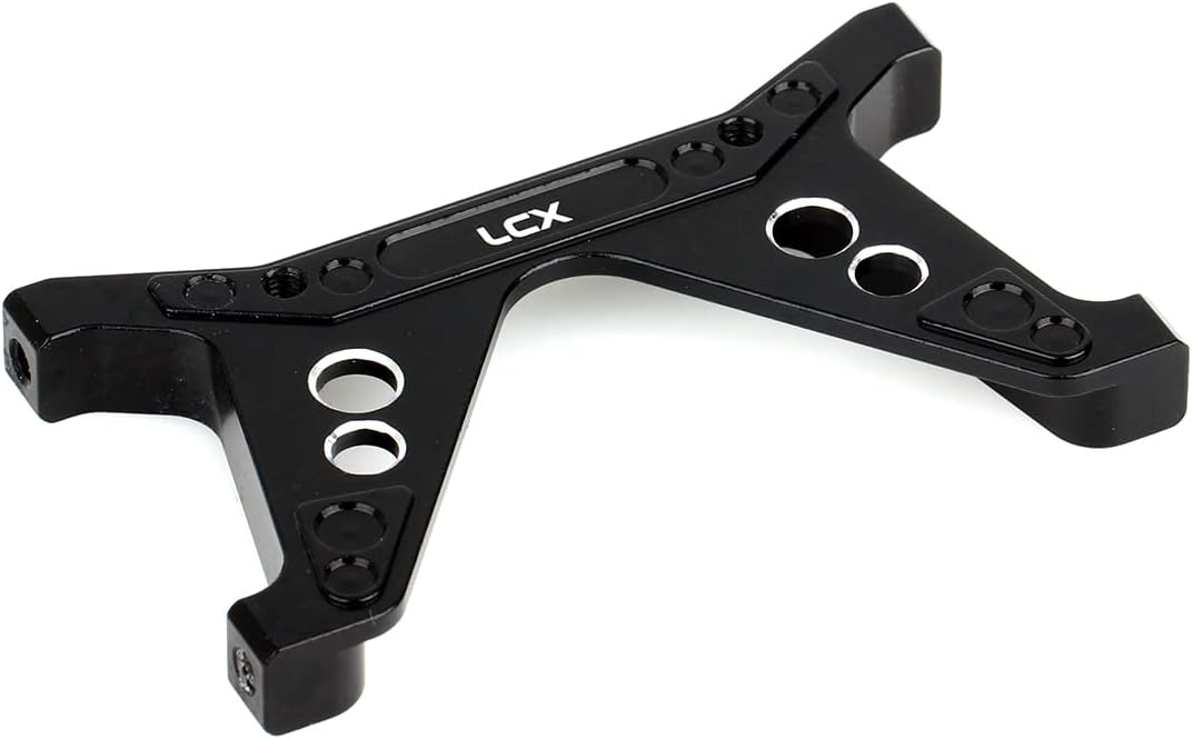 LCX Racing 1/10th RC Crawler Car Aluminum Rear Frame Rail Brace Bracket for Axial SCX10 II 90046 90047 SCX10, Upgrades Parts Accessories