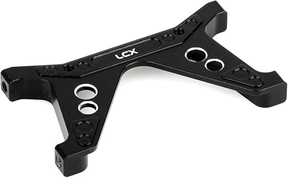 LCX Racing 1/10th RC Crawler Car Aluminum Rear Frame Rail Brace Bracket for Axial SCX10 II 90046 90047 SCX10, Upgrades Parts Accessories