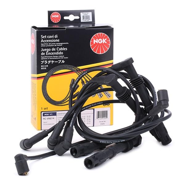 Kit de cables de encendido NGK 0945 compatible con Volkswagen Passat B3 y Scirocco 53B 2